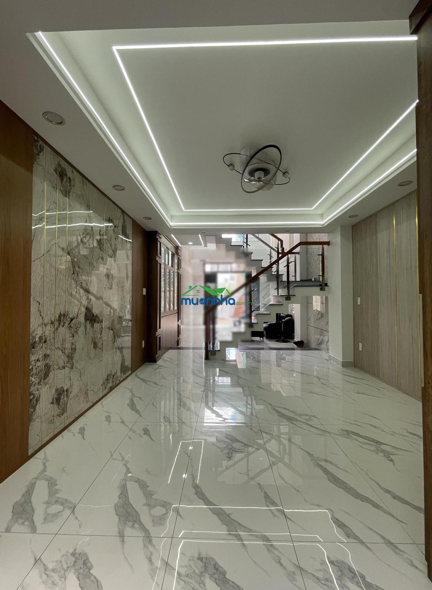 Bán nhà 4 tầng, hẻm 390, quốc lộ 1a, 6,3 tỷ, 56m², hàng hiếm view đẹp, 4pn, 5wc, hẻm 7m. - 3