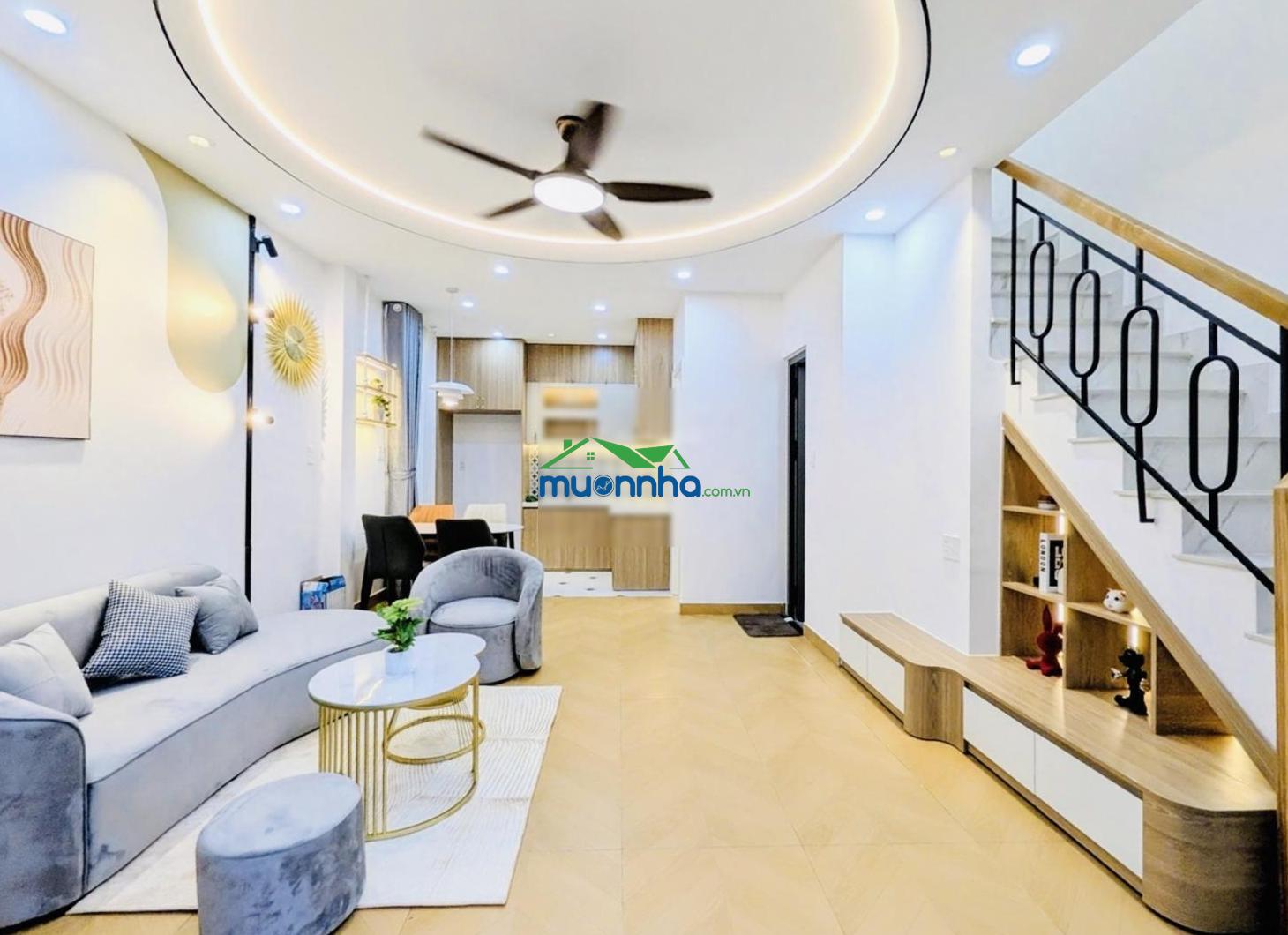 Cạnh hẻm xe hơi, 2 tầng (3pn), dt: 5 x 9m, 42.4m2, nguyễn văn đậu, gần đh văn lang, 5.95 tỷ - 4