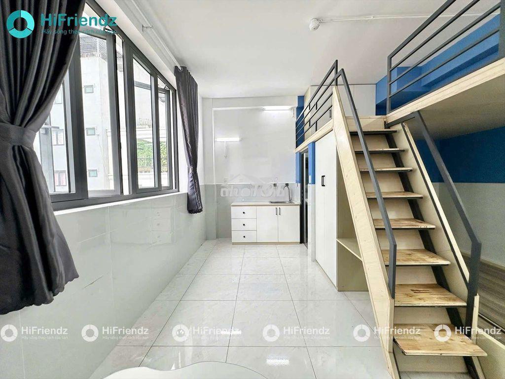 Cho thuê chdv full nội thất - cửa sổ to - vườn lài - 2