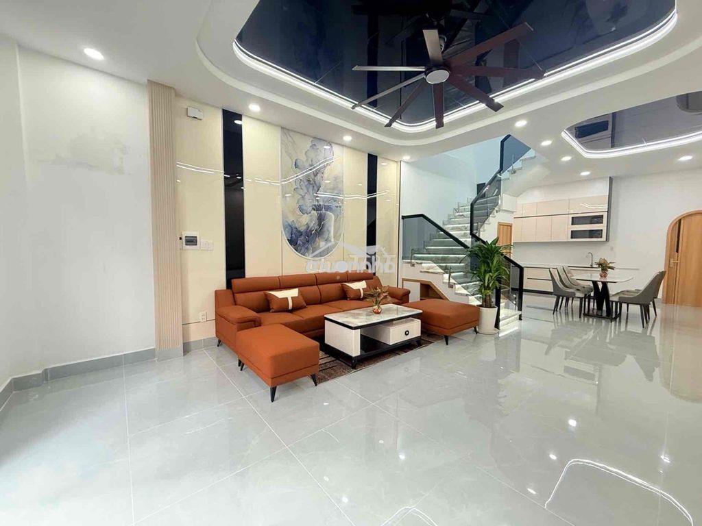 💥Nhà mới 2 tầng - 70m2 - ngang 5m - 3pn - hẻm xe hơi thông - hương lộ - 2