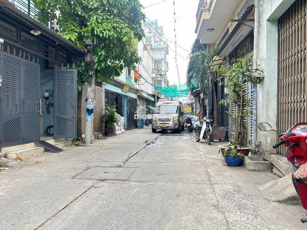 Bán nhà gò xoài, 100m2, ngang 5x20m, 4 tầng, 5pn, 3wc, hẻm ô tô 6m, tl - 2