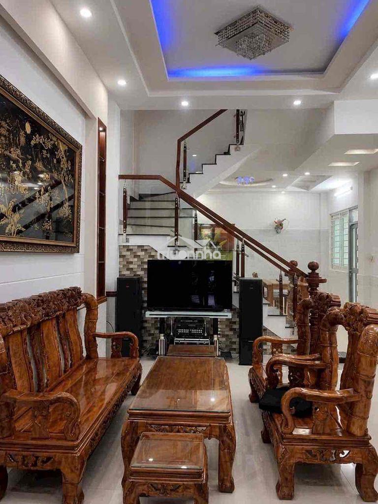 Nhà hẻm 10m, góc 2 mt, 4 tầng 5x15, phạm văn chiêu p9 govap, chỉ 7,4 t - 2