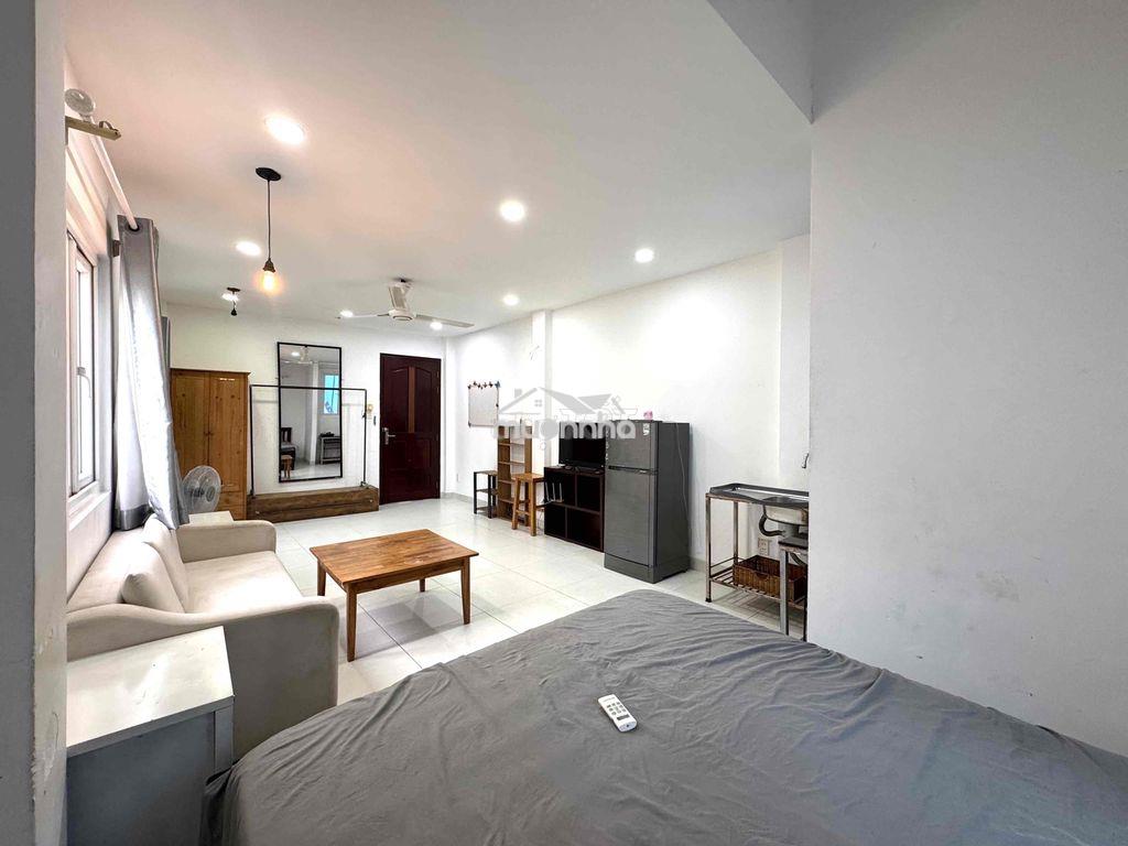 Cho thuê studio 40m2 full nt thoáng mát_ cầu thị nghè_thảo cầm viên q1 - 3