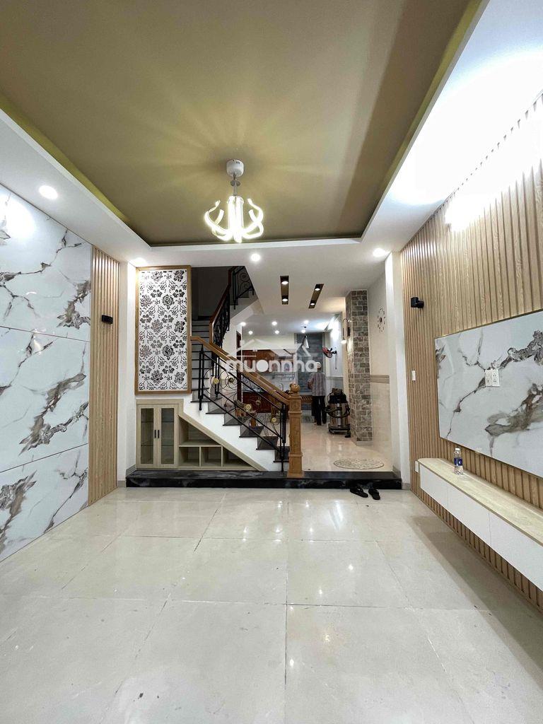 Nhà 3 tầng hẻm xe hơi full nội thất (4pn, 5wc) đường 12 trường thọ - 2