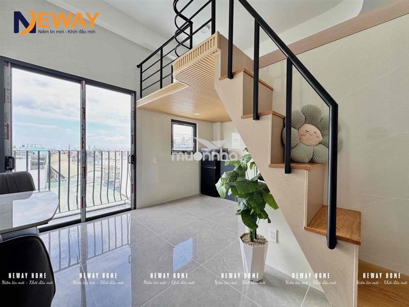 Phòng trọ có gác mới xây ban công - thang máy - hương lộ 2 - bình tân