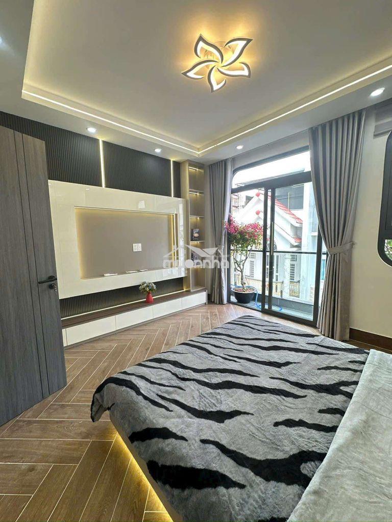 Bán nhà mới xây 1 trệt, 1 lửng, 4 lầu sang trọng hiện đại quận 12 - 3