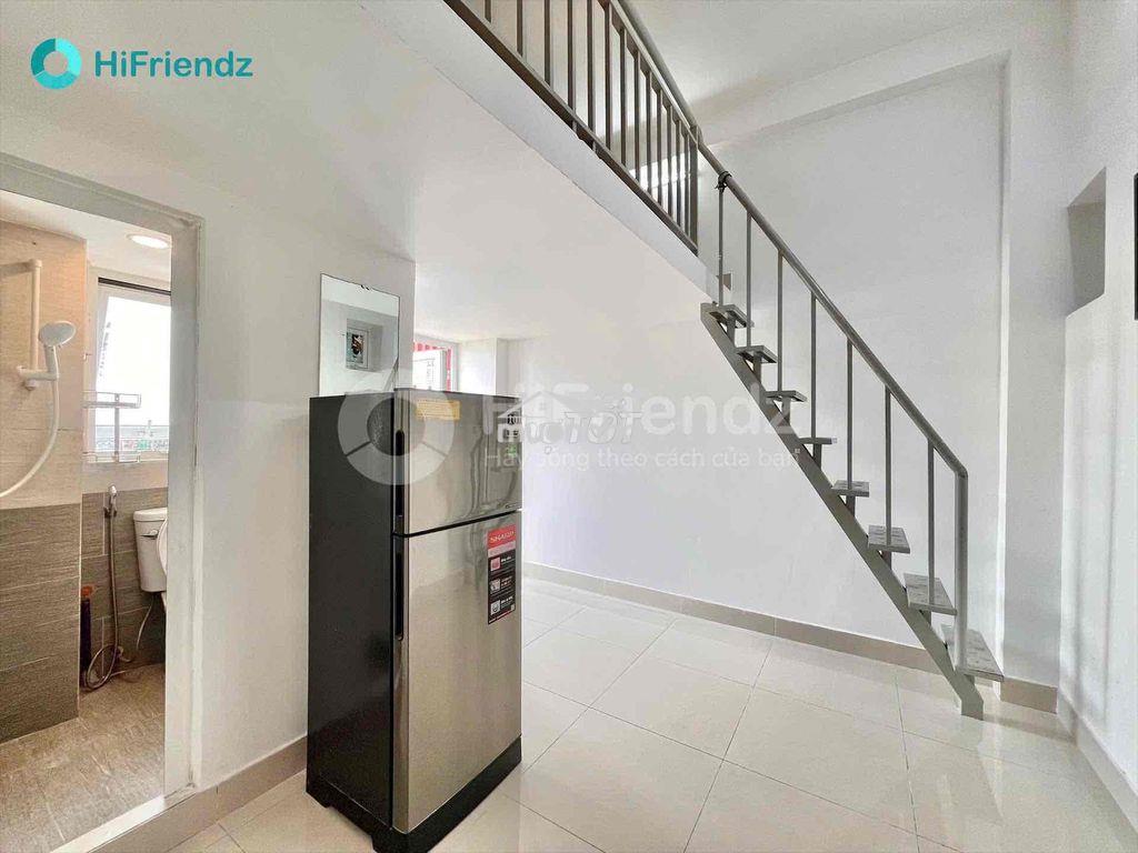 Phòng duplex có gác 27m2 có ban công giá rẻ gần lotte mart quận 7 - 2