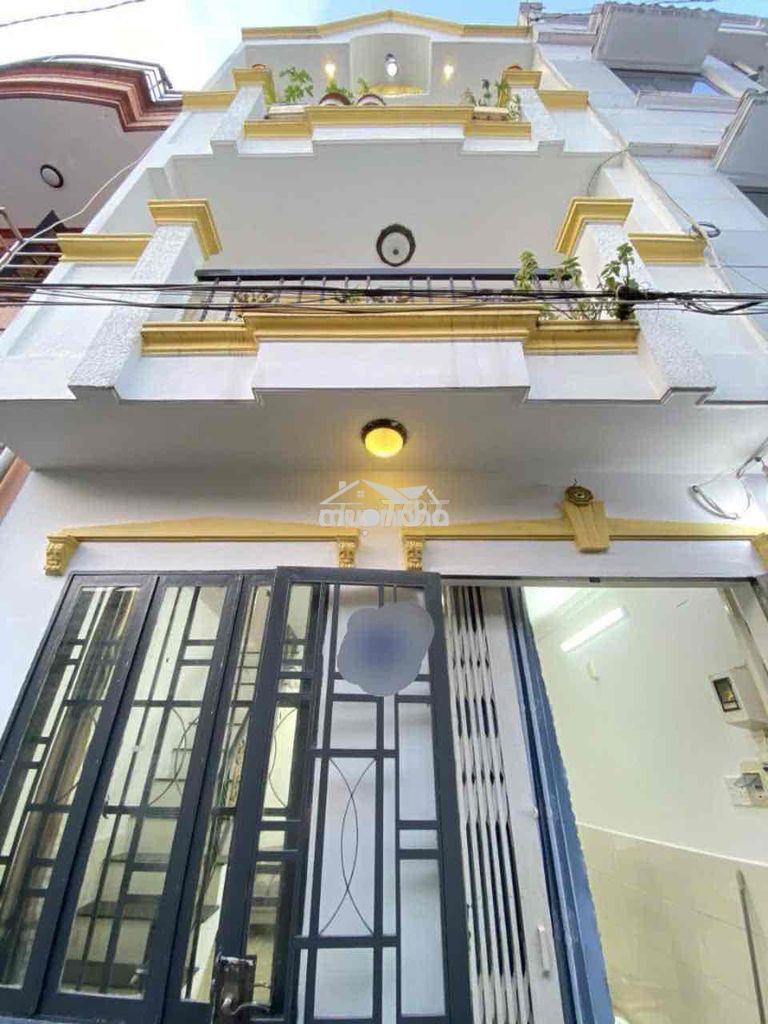 💰💰💰  Trệt 2lầu: 2pn 2wc - nhà mới sơn sửa hẻm 25 lê văn thọ p8