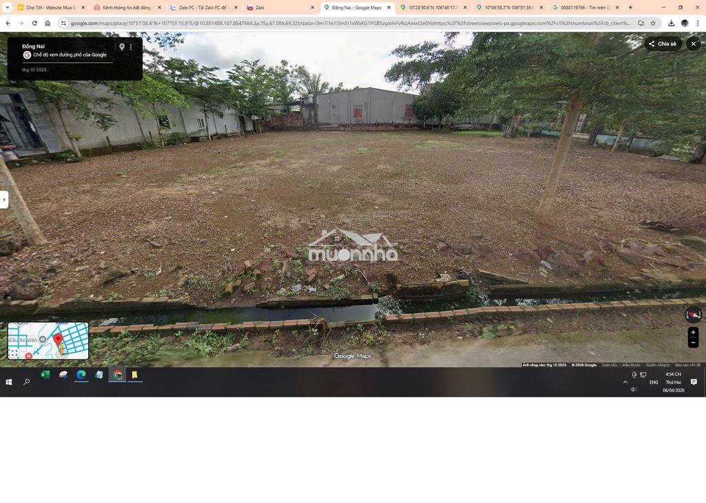 1,260m2 có 300 thổ, góc 2mt cách sân bay lt 8,6km, bình an, l thành - 3
