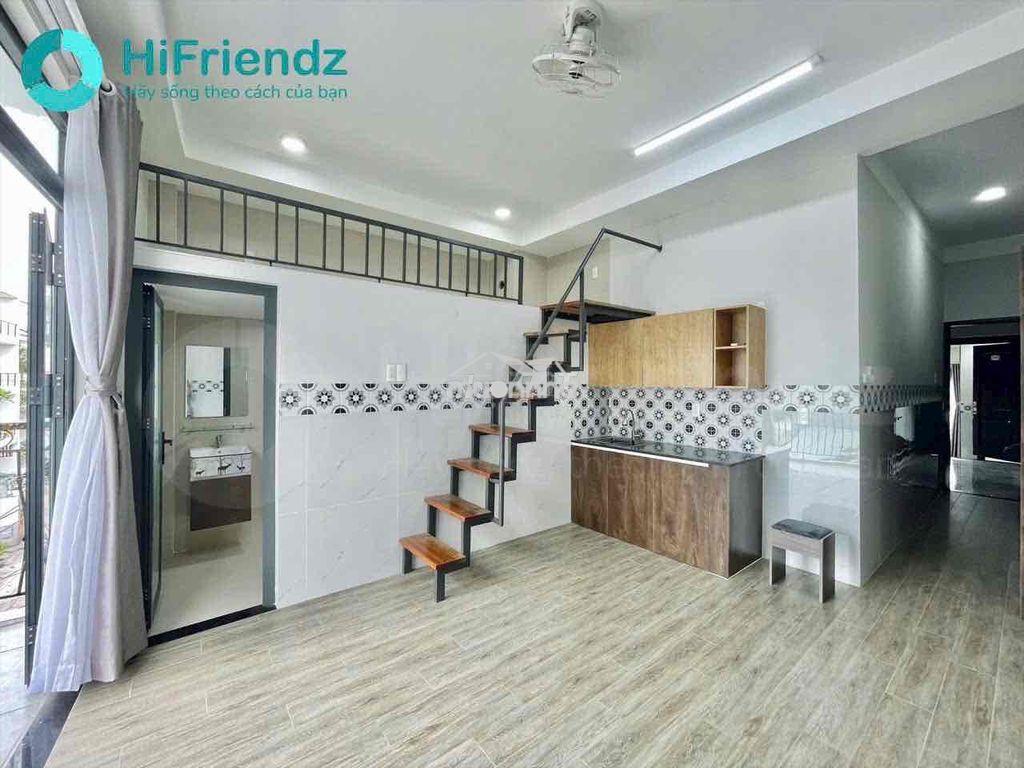 2 không gian ngủ đẹp giá rẻ ban công lớn thoáng mát rộng 40m2 gần vlu - 4