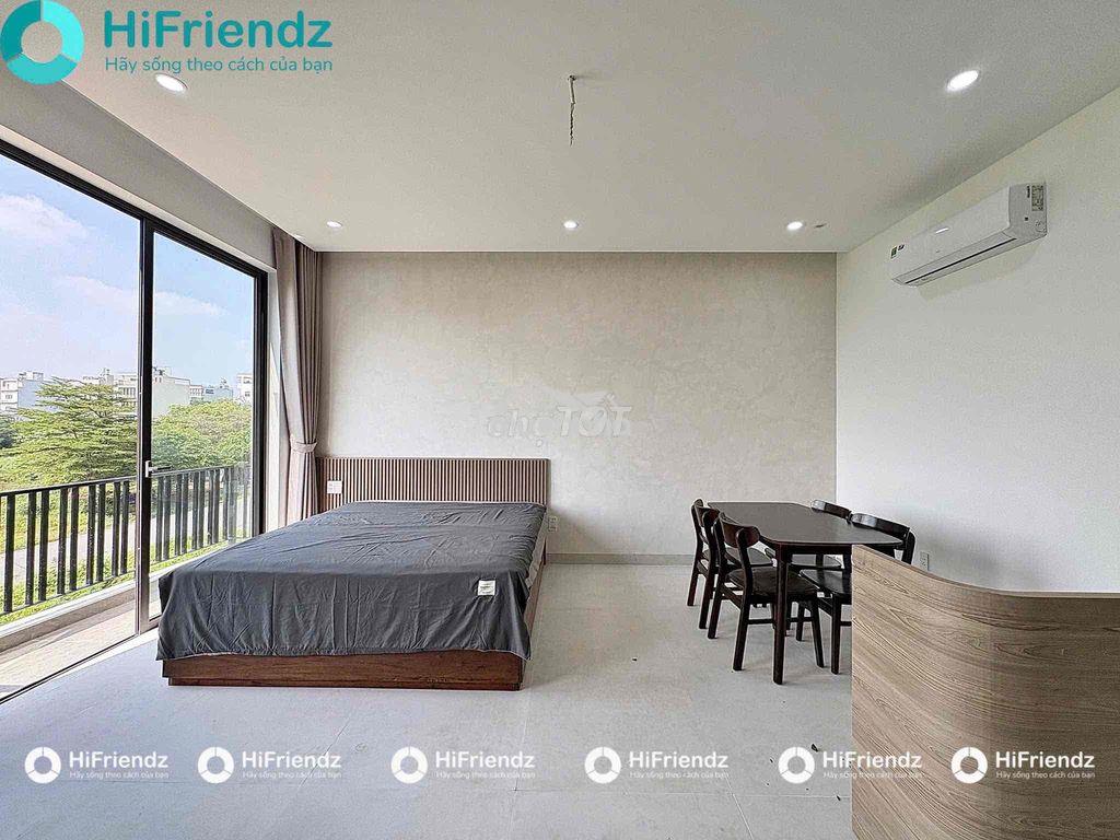 Căn hộ 1pn - full nội thất - bancong - ngay sát đảo kim cương - quận 2 - 3
