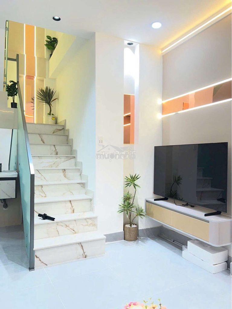 Chỉ,3,99 tỷ, có nhà 40m2, 2 lầu, p7, gò vấp  - 3