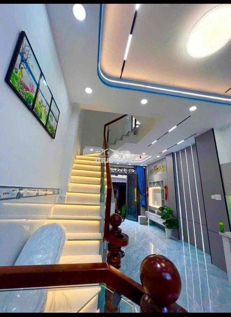 4tầng hưng phú 4 phòng ngủ hẻm 4m sổ hồng riêng hoàn công - 3