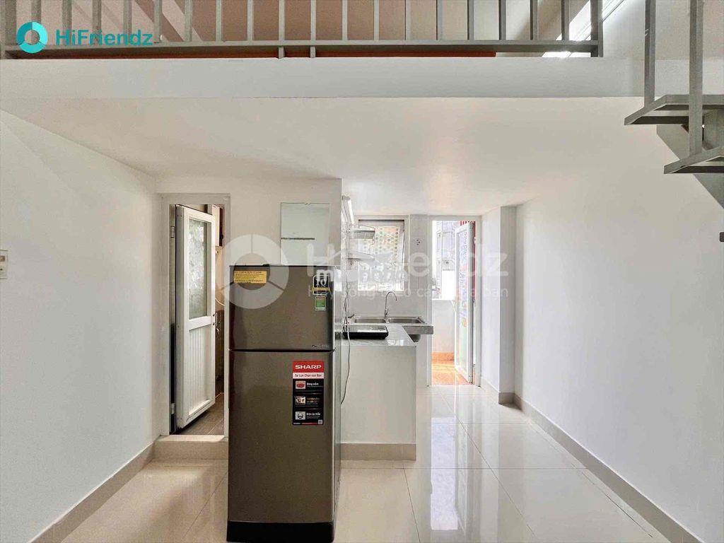Phòng duplex có gác 27m2 có ban công giá rẻ gần lotte mart quận 7 - 3