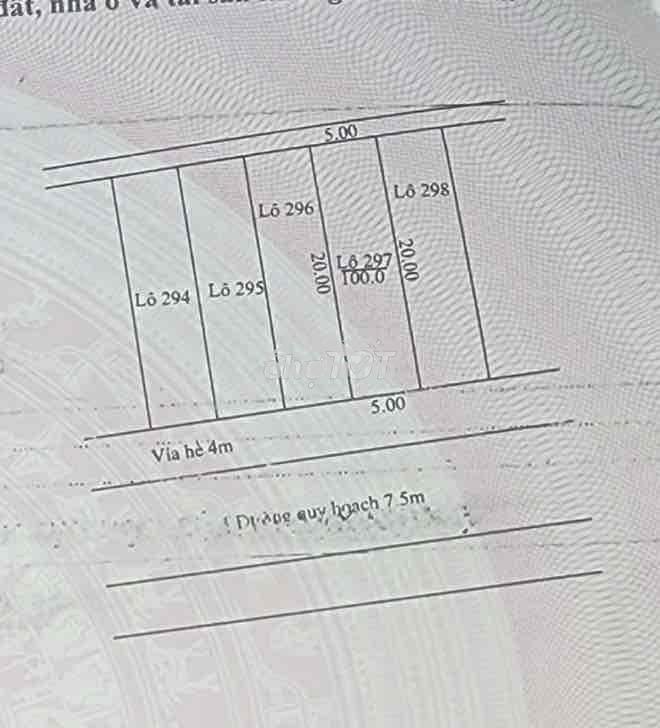 Rẻ hơn tt 300tr, bán nhanh lô hoàng phê, hoà khánh mới đường 7m5, - 4