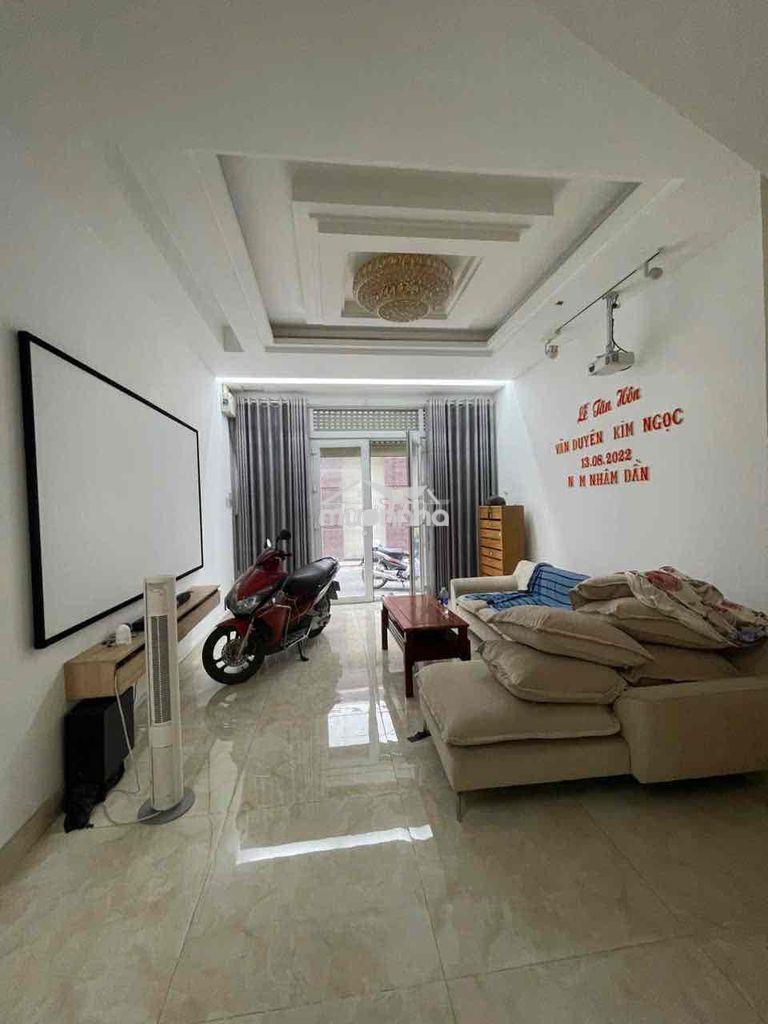 Nhà phố hẻm xe hơi hoàng bật đạt (4x15m) - 4pn nội thất cơ bản - 4