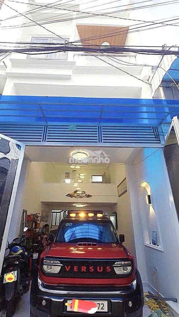 Hẻm oto tới nhà - 3 tầng btct - 4m x 14m - tặng full nội thất - 2