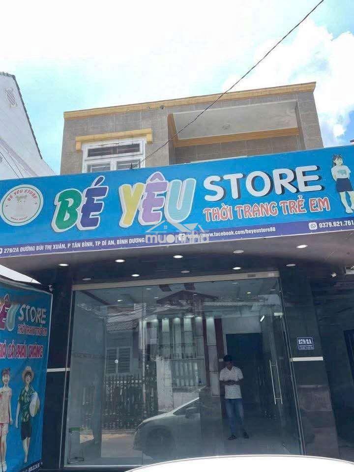 Nhà lầu buôn bán mặt tiền bùi thi xuân 