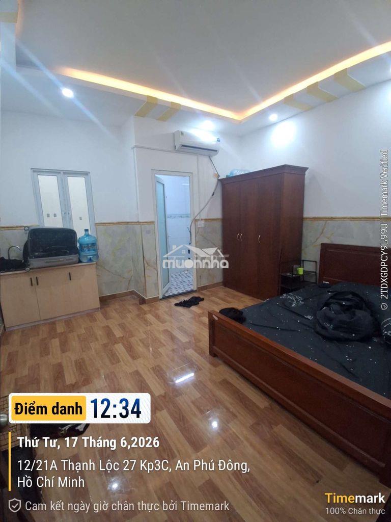 💰 Giá 2.8 triệu/tháng 💰
🏡 cho thuê phòng full nội thất – thạnh lộc 27 - 3