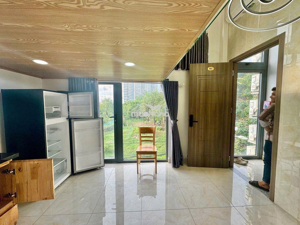 Cho thuê duplex trần cao đứng được - có máy giặt riêng - có thang máy - 2