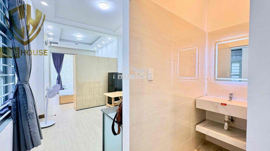 Cho thuê 1pn ban công cao cấp mặt tiền nguyễn trãi ngay bộ công an q1 - 2