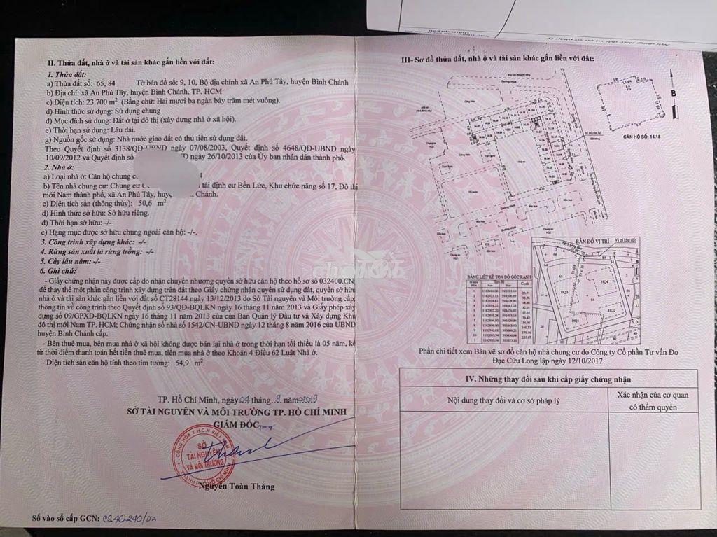 Căn sổ riêng tầng 9 giá 1,580 tỷ 55m2 tại hqc plaza-2pn-2wc - 2