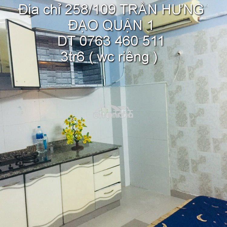 Chính chủ cho thuê phòng quận 1 3tr6 full nội thất giá rẻ - 2