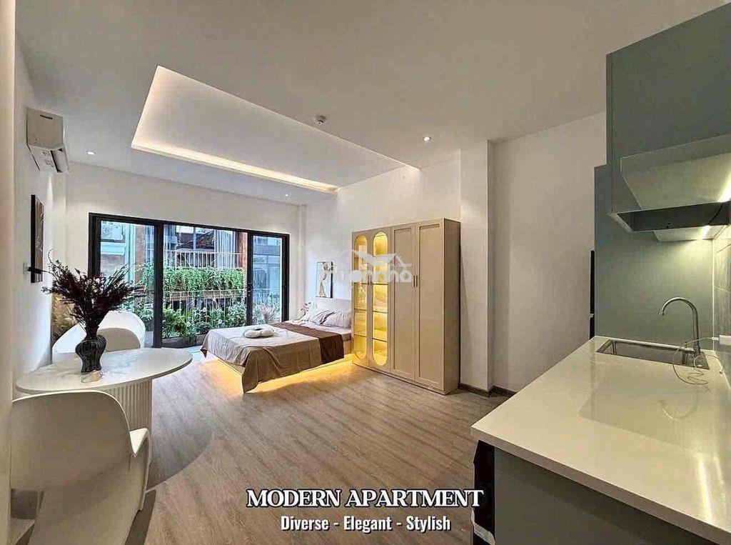 Cho thuê căn hộ 1pn 40m2 ban công thoáng mát - đường cây điệp quận 1 - 4