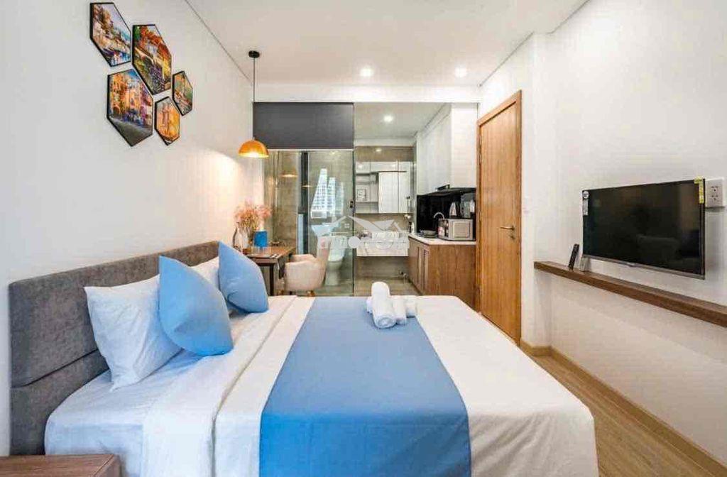 🏡 Căn hộ studio_cửa sổ full nội thất  📍nguyễn trãi q1 🌟 ra vào vân tay - 4