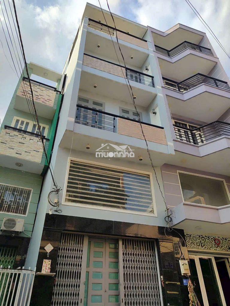 Nhà hxh hậu giang - ngay chợ - 4 x 18 - 5 tầng - 5pn 4wc - 18tr