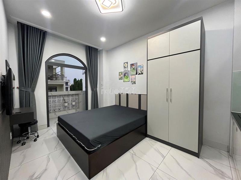 Cho thuê căn hộ dịch vụ quận 7 studio tách bếp gần lotte mart, q1,4,8