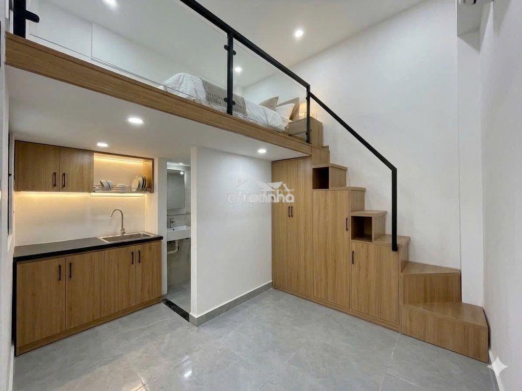 Căn hộ sẵn nội thất - mới xây ngay tô ký - đi bộ qua cvpm quang trung - 2
