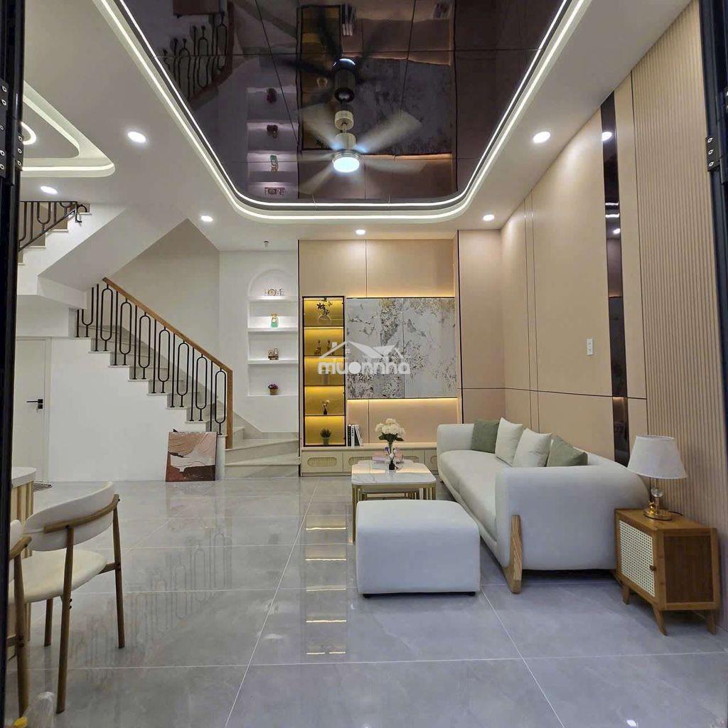 Nhà siêu đẹp âu dương lân, p.3, q.8, 5,5 x 6,5m, 4 tầng, giá 6 tỷ 95. - 2