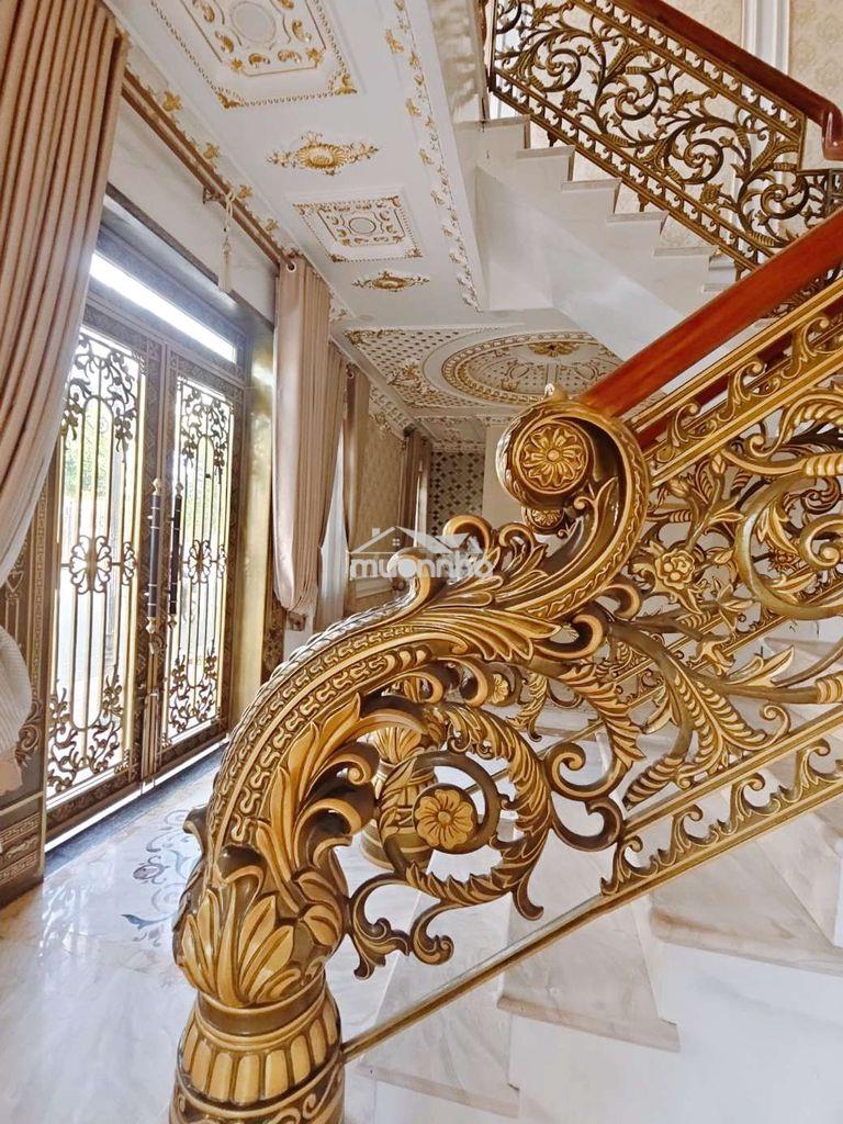 Nhà góc 2 mặt tiền tân cổ điển sơn son thép vàng dĩ an bình dương - 2