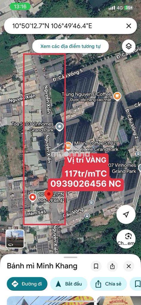 Bây giờ hoặc ko bao giờ! chỉ 97tr/m sở hữu mtkd vị trí vàng vin q9 - 2