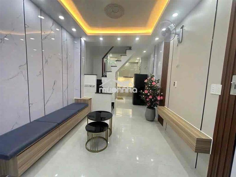 Nhà full nội thất mới 34m2 1lầu 2pn 2wc nguyễn oanh