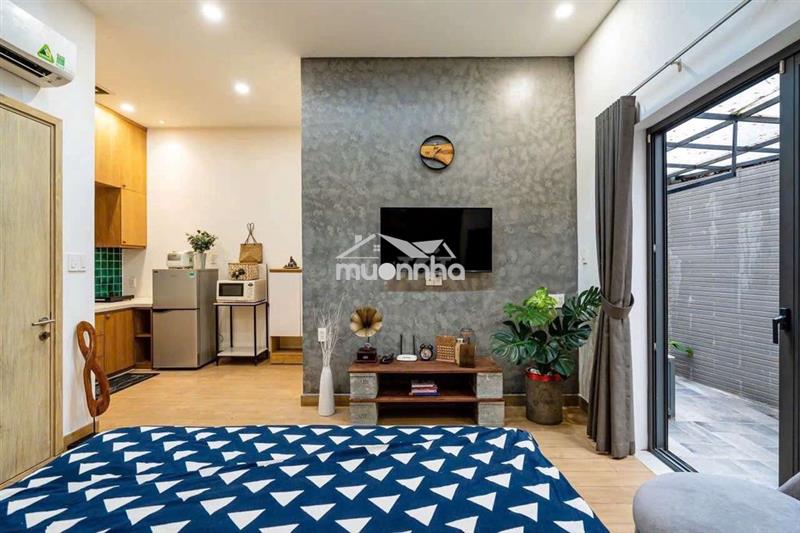 Cho thuê phòng dạng studio, full nội thất sang xịn mịn