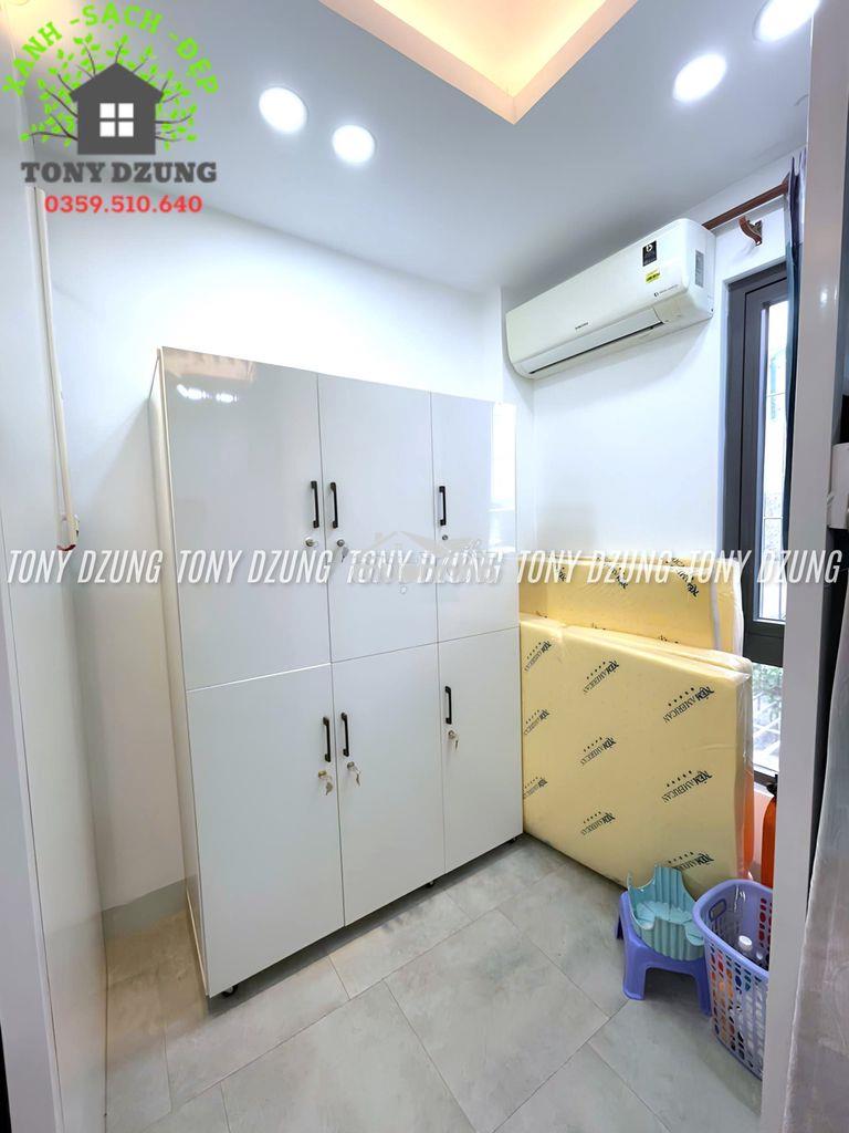 New ktx mới sạch sẽ sát đh văn lang cơ sở 3 - bao hết cp - 6/8 người - 2