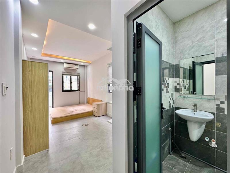 Cho thuê studio balcon 25m2 full nt_giặt riêng ngay lê văn sỹ quận 3