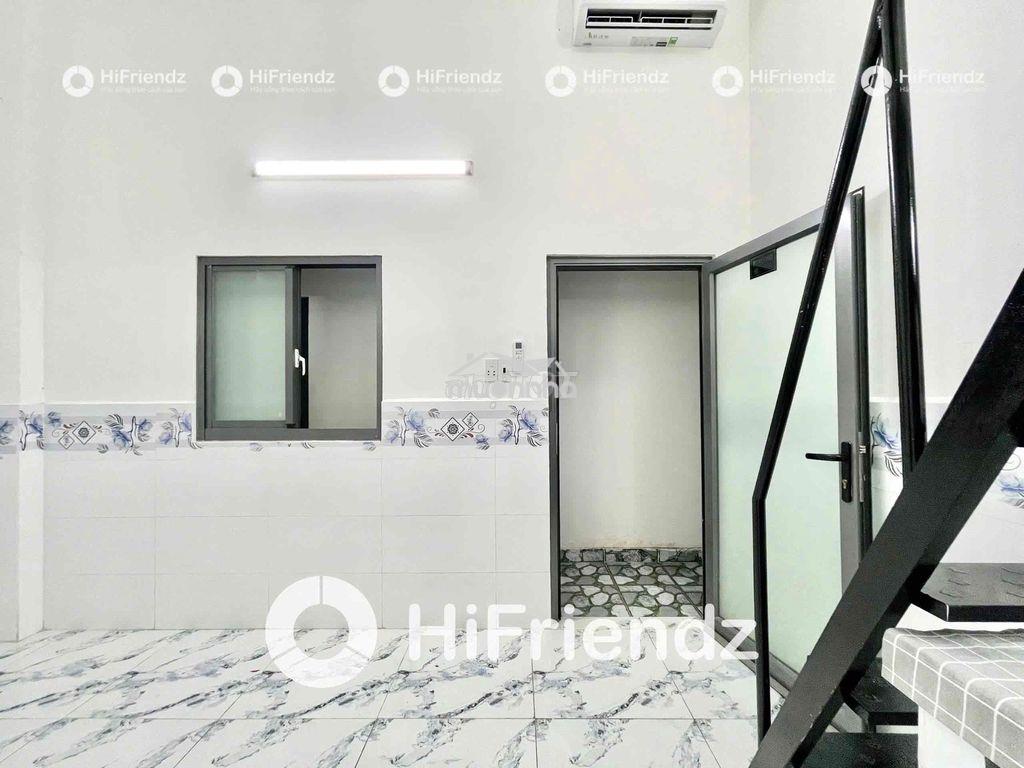 Trống sẵn 2p mới xây - full nội thất - gác cao - có bảo vệ -gần bốn xã - 4