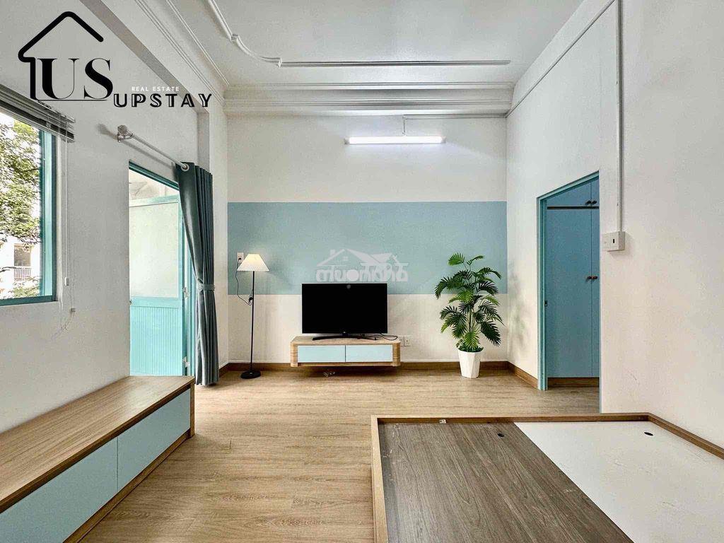 🔥Sẵn căn 1 phòng ngủ 60m2 🔥mặt tiền - full nội thất - ban công sát ueh - 4