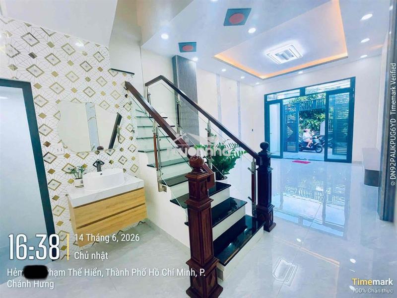 Bán nhà mới 4 tầng hẻm ô tô quay đầu, 62m2 hơn 8 tỷ, p3 q8