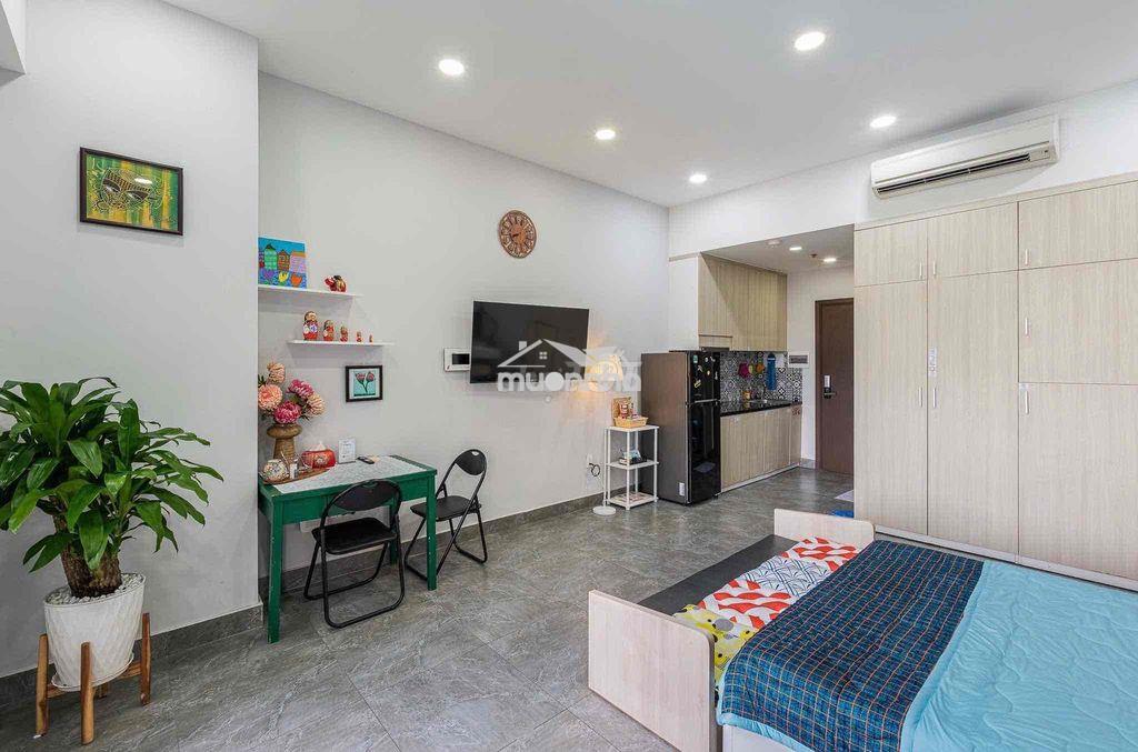 Cho thuê căn hộ chung cư garden gate 1pn 1wc 38m2 sát bên công viên gđ - 4