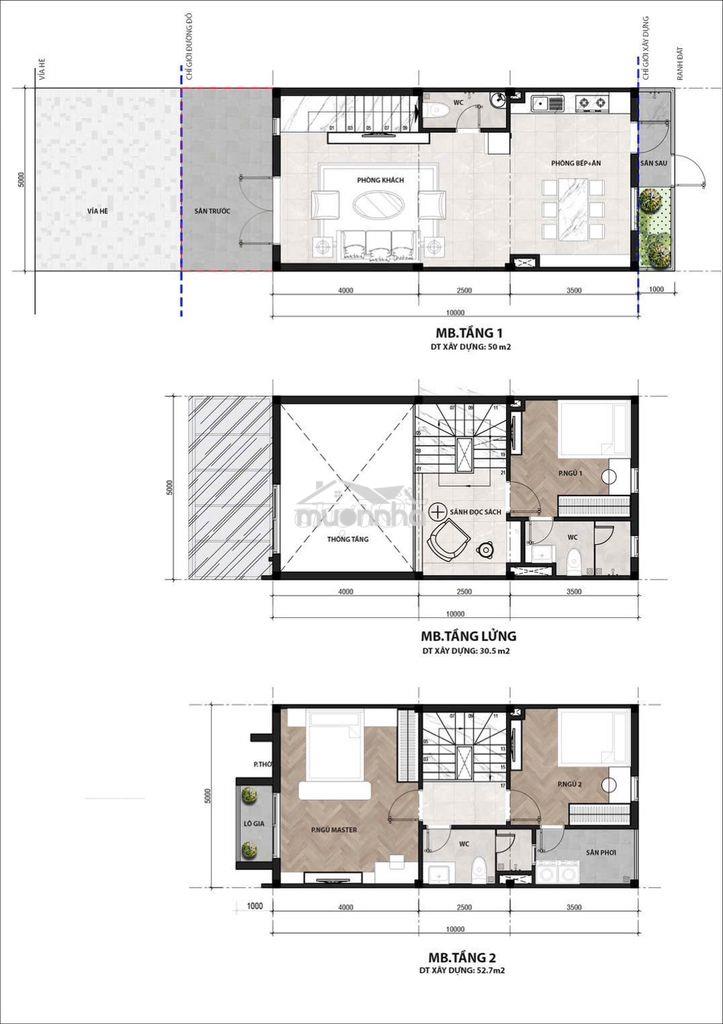 Nhà ở xã hội thấp tầng, 133m2, 1tỷ8, khu vsip2a - haven living - tphcm - 4