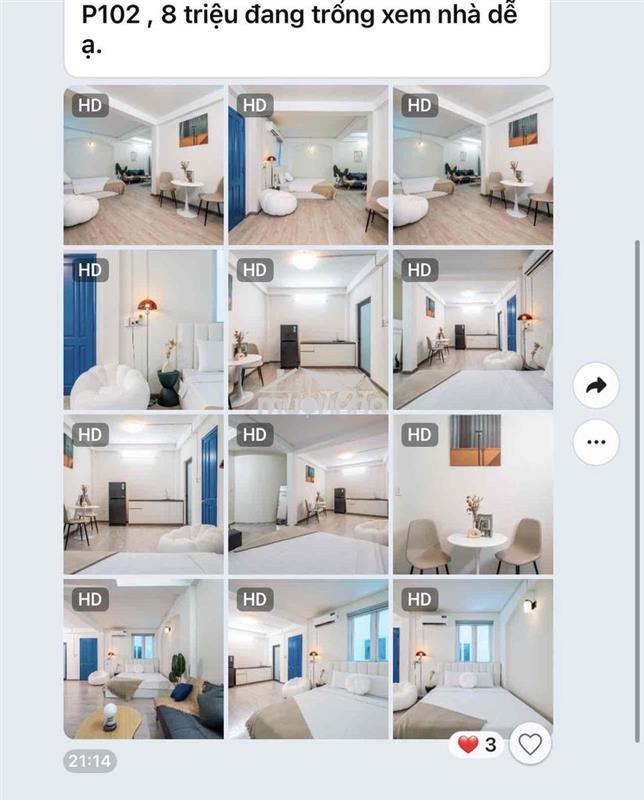 Giá thật_hình thật_ngô tất tố_35m2_studio xinh_giống ảnh 80%_giáp q1