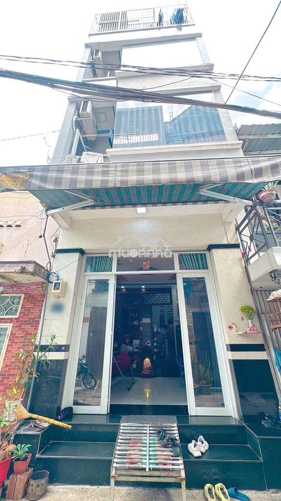 🔴 Nhà hẻm 258 bông sao 3 lầu đúc p5q8