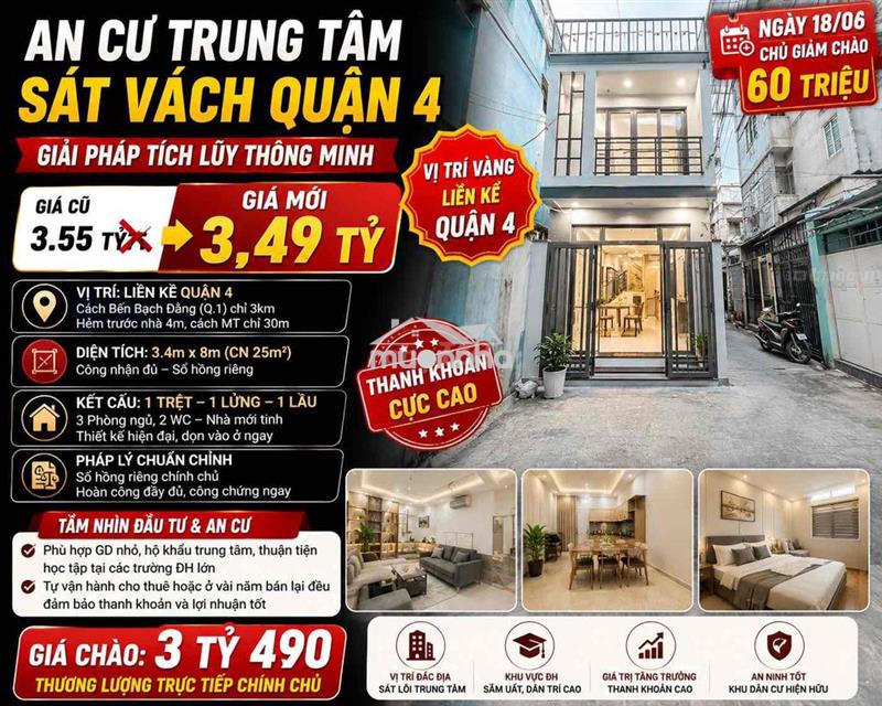Q7 cách q1 chỉ 3km - con học xong bán lại vẫn lời