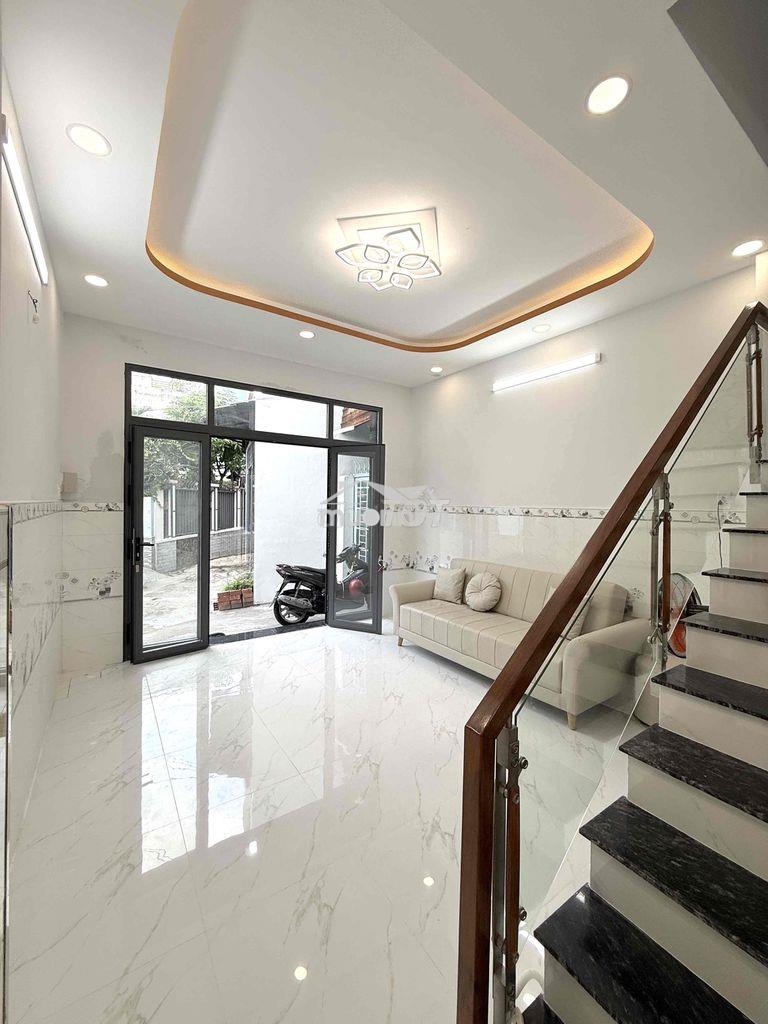 🔵 Nhỉnh 4 tỷ, nhà xây mới từ móng mễ cốc q8. shr, nở hậu 4.4m, 3 tầng - 3