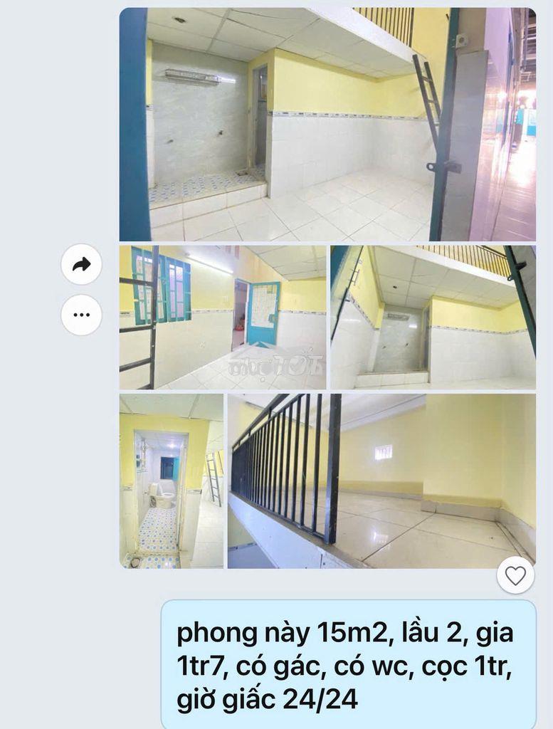 Phòng trọ đẹp, rẻ, 1tr7, 2tr, 3tr8, 24/24, free wifi, thg máy - 3