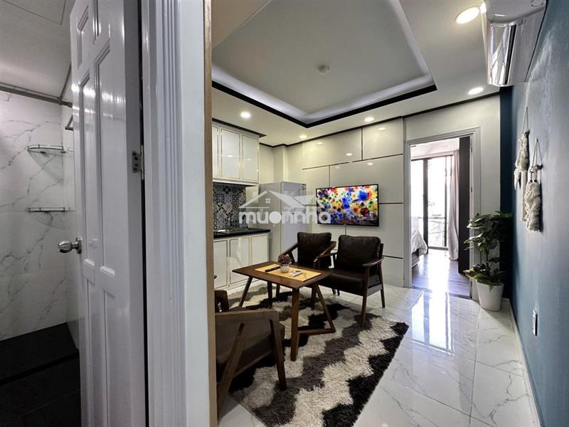 Căn 1pn 50m2, ban công, tòa city garden, quận 3